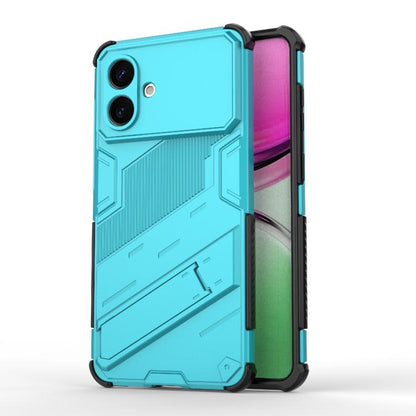 Punk Armor 2 in 1 PC + TPU Shockproof Phone Case with Invisible Holder, For Samsung Galaxy S26+ 5G, For Samsung Galaxy S26 Edge 5G, For Samsung Galaxy S26 Ultra 5G