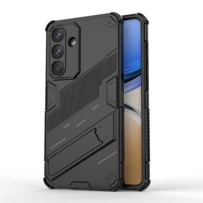 Punk Armor 2 in 1 PC + TPU Shockproof Phone Case with Invisible Holder, For Samsung Galaxy S26+ 5G, For Samsung Galaxy S26 Edge 5G, For Samsung Galaxy S26 Ultra 5G