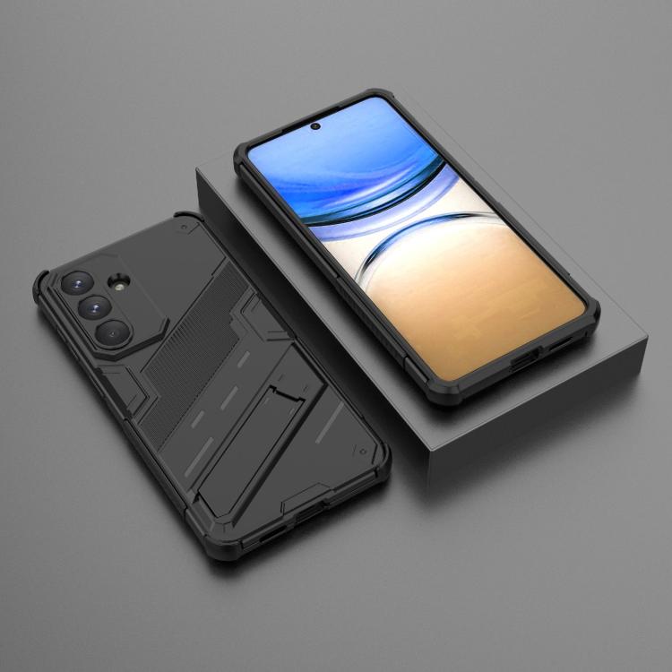 Punk Armor 2 in 1 PC + TPU Shockproof Phone Case with Invisible Holder, For Samsung Galaxy S26+ 5G, For Samsung Galaxy S26 Edge 5G, For Samsung Galaxy S26 Ultra 5G