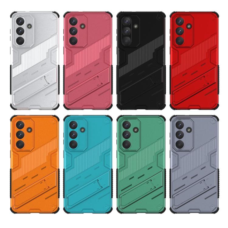 Punk Armor 2 in 1 PC + TPU Shockproof Phone Case with Invisible Holder, For Samsung Galaxy S26+ 5G, For Samsung Galaxy S26 Edge 5G, For Samsung Galaxy S26 Ultra 5G