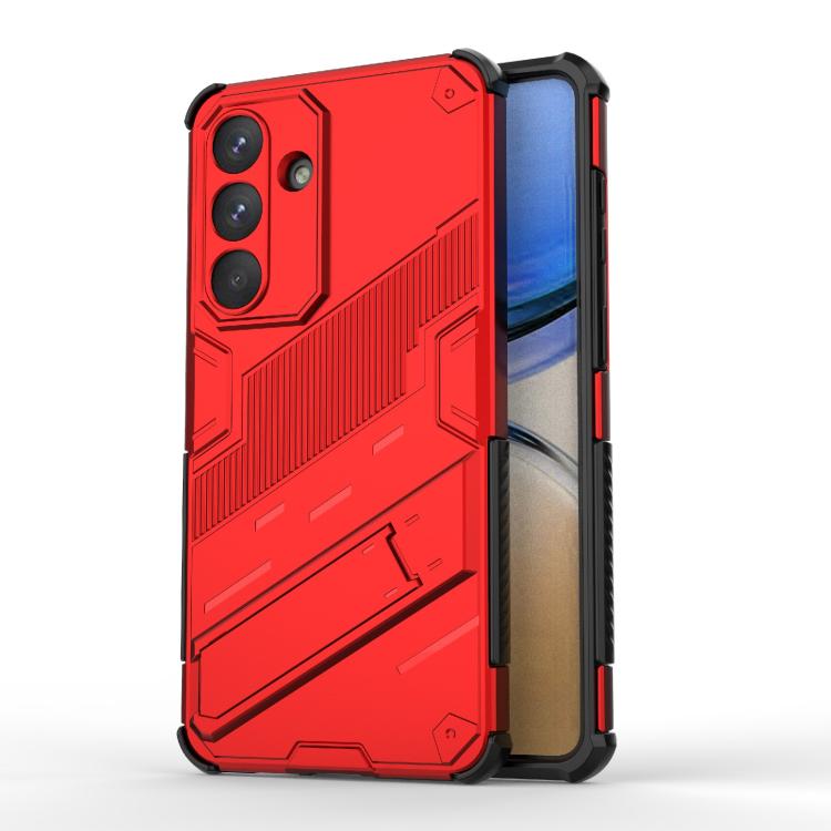 Punk Armor 2 in 1 PC + TPU Shockproof Phone Case with Invisible Holder, For Samsung Galaxy S26+ 5G, For Samsung Galaxy S26 Edge 5G, For Samsung Galaxy S26 Ultra 5G