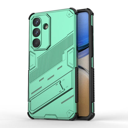 Punk Armor 2 in 1 PC + TPU Shockproof Phone Case with Invisible Holder, For Samsung Galaxy S26+ 5G, For Samsung Galaxy S26 Edge 5G, For Samsung Galaxy S26 Ultra 5G