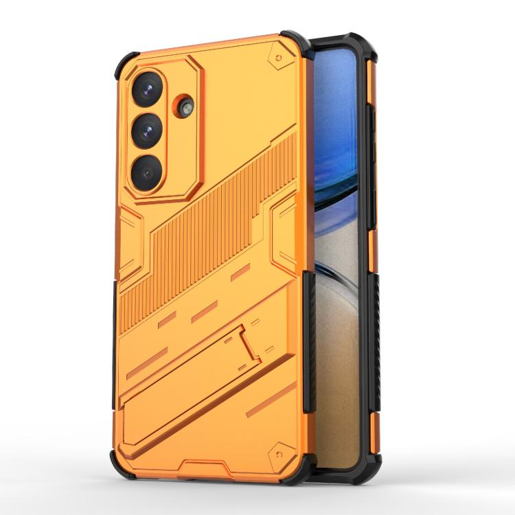 Punk Armor 2 in 1 PC + TPU Shockproof Phone Case with Invisible Holder, For Samsung Galaxy S26+ 5G, For Samsung Galaxy S26 Edge 5G, For Samsung Galaxy S26 Ultra 5G