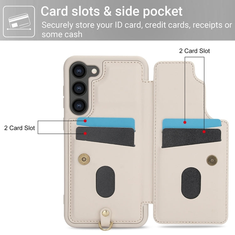 Crossbody Flower Pattern Leather Phone Case, For Samsung Galaxy S25+ 5G, For Samsung Galaxy S25 Ultra 5G, For Samsung Galaxy S24 Ultra 5G, For Samsung Galaxy S24+ 5G