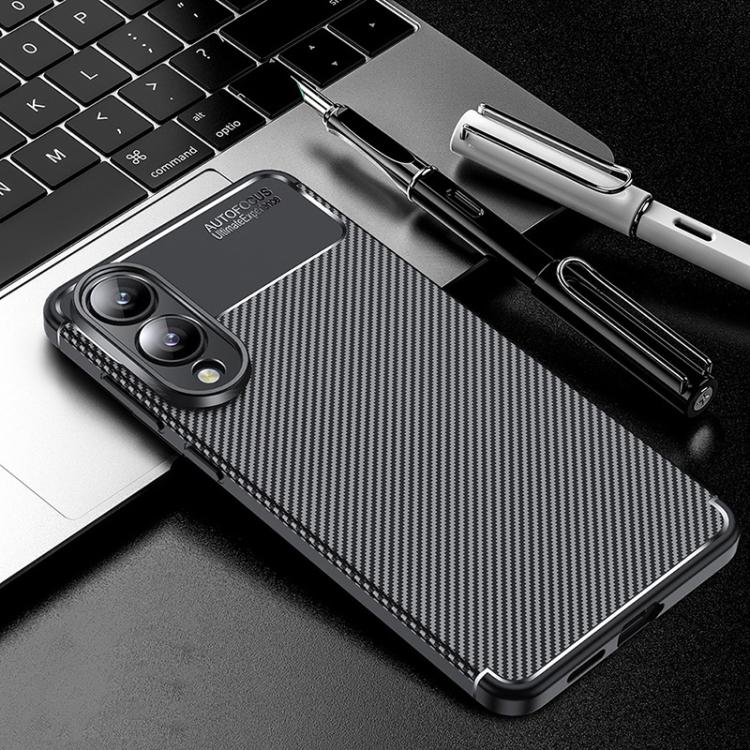 Carbon Fiber Texture Shockproof TPU Phone Case, For Samsung Galaxy S25 Edge 5G, For Samsung Galaxy S25 5G, For Samsung Galaxy S25+ 5G, For Samsung Galaxy S25 Ultra 5G, For Samsung Galaxy S24 FE 5G
