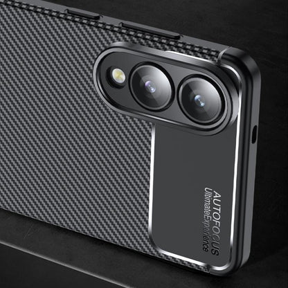 Carbon Fiber Texture Shockproof TPU Phone Case, For Samsung Galaxy S25 Edge 5G, For Samsung Galaxy S25 5G, For Samsung Galaxy S25+ 5G, For Samsung Galaxy S25 Ultra 5G, For Samsung Galaxy S24 FE 5G