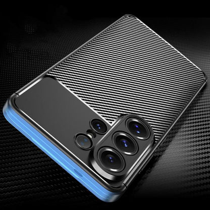 Carbon Fiber Texture Shockproof TPU Phone Case, For Samsung Galaxy S26+ 5G, For Samsung Galaxy S26 Ultra 5G, For Samsung Galaxy S26 5G, For Samsung Galaxy S25 Edge 5G, For Samsung Galaxy S25 5G, For Samsung Galaxy S25+ 5G, For Samsung Galaxy S25 Ultra ...