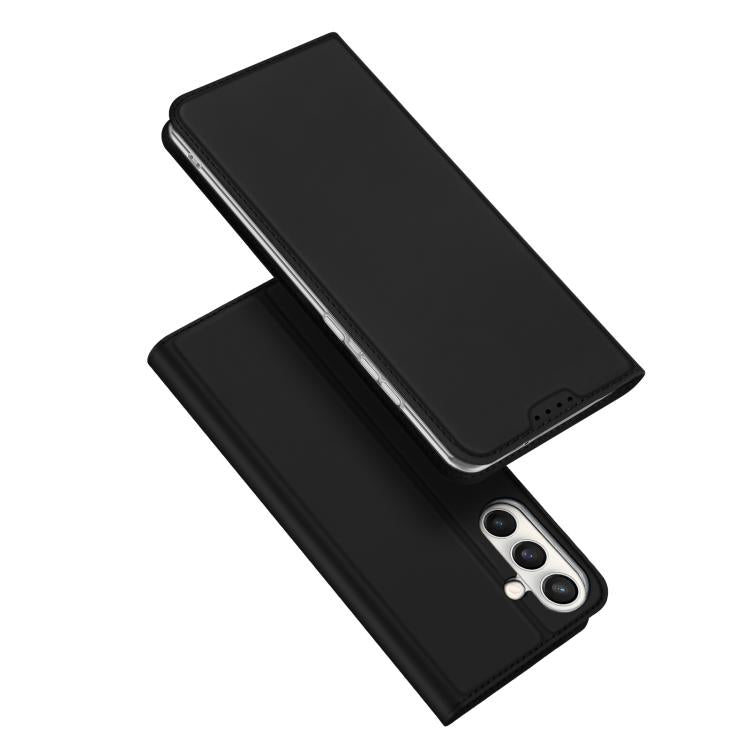 DUX DUCIS Skin Pro Series Flip Leather Phone Case, For Galaxy S26 FE 5G, For Samsung Galaxy S26+ 5G, For Samsung Galaxy S26 Ultra 5G, For Samsung Galaxy S26 5G, For Samsung Galaxy S25 FE 5G, For Samsung Galaxy S25 5G, For Samsung Galaxy S25 Ultra 5G