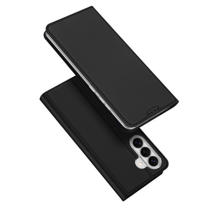 DUX DUCIS Skin Pro Series Flip Leather Phone Case, For Galaxy S26 FE 5G, For Samsung Galaxy S26+ 5G, For Samsung Galaxy S26 Ultra 5G, For Samsung Galaxy S26 5G, For Samsung Galaxy S25 FE 5G, For Samsung Galaxy S25 5G, For Samsung Galaxy S25 Ultra 5G