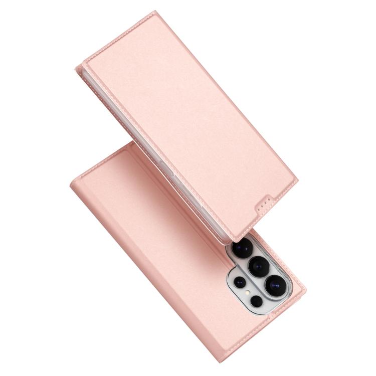 DUX DUCIS Skin Pro Series Flip Leather Phone Case, For Galaxy S26 FE 5G, For Samsung Galaxy S26+ 5G, For Samsung Galaxy S26 Ultra 5G, For Samsung Galaxy S26 5G, For Samsung Galaxy S25 FE 5G, For Samsung Galaxy S25 5G, For Samsung Galaxy S25 Ultra 5G