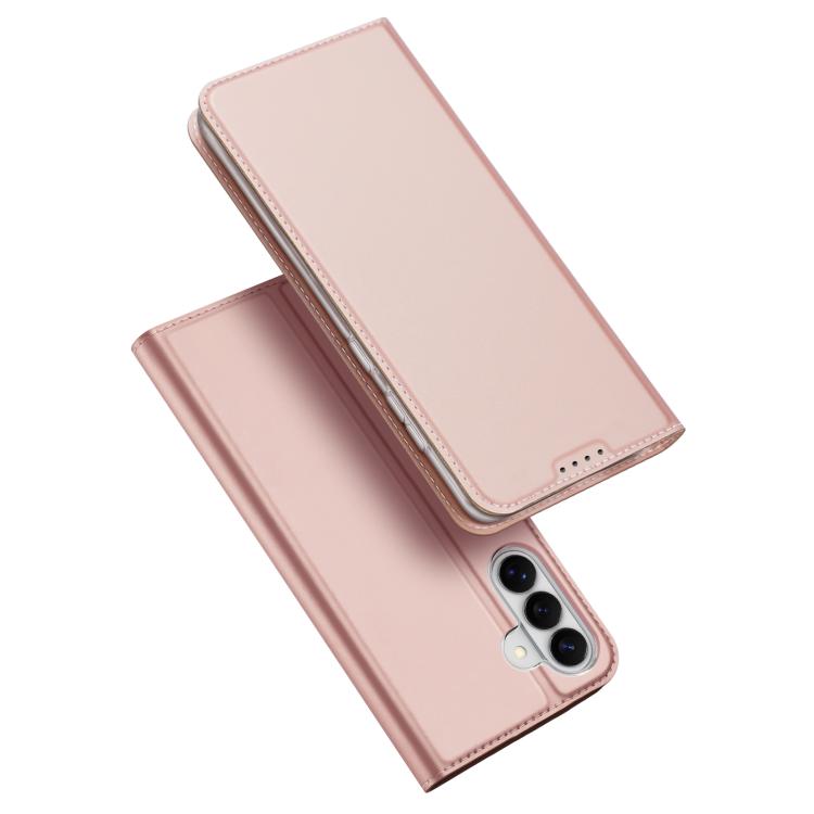 DUX DUCIS Skin Pro Series Flip Leather Phone Case, For Galaxy S26 FE 5G, For Samsung Galaxy S26+ 5G, For Samsung Galaxy S26 Ultra 5G, For Samsung Galaxy S26 5G, For Samsung Galaxy S25 FE 5G, For Samsung Galaxy S25 5G, For Samsung Galaxy S25 Ultra 5G