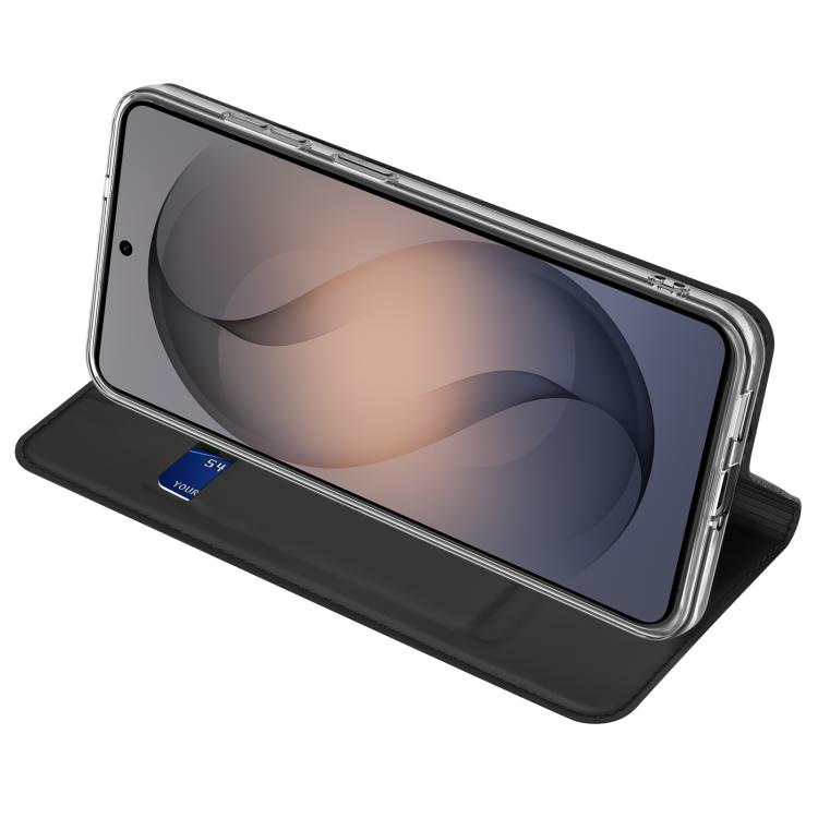 DUX DUCIS Skin Pro Series Flip Leather Phone Case, For Galaxy S26 FE 5G, For Samsung Galaxy S26+ 5G, For Samsung Galaxy S26 Ultra 5G, For Samsung Galaxy S26 5G, For Samsung Galaxy S25 FE 5G, For Samsung Galaxy S25 5G, For Samsung Galaxy S25 Ultra 5G