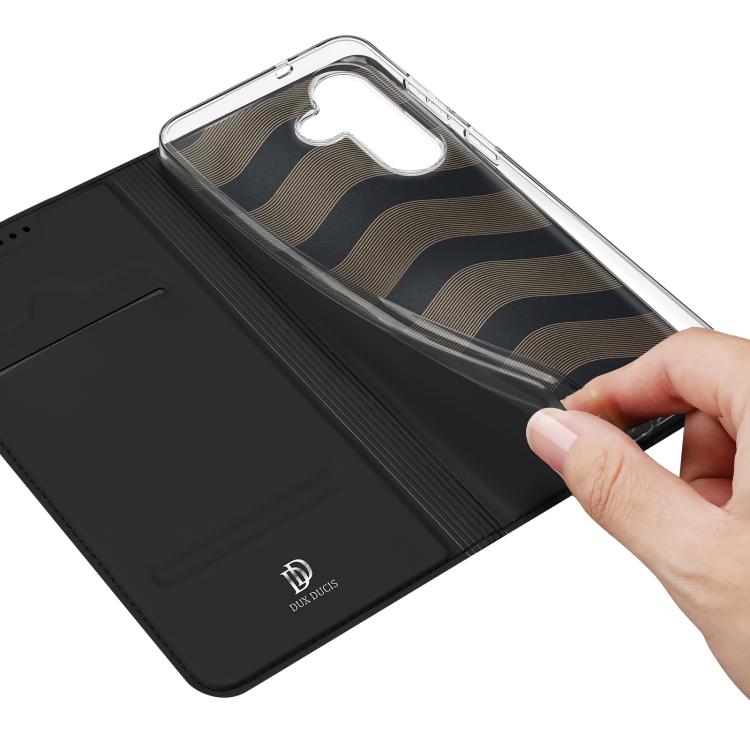 DUX DUCIS Skin Pro Series Flip Leather Phone Case, For Galaxy S26 FE 5G, For Samsung Galaxy S26+ 5G, For Samsung Galaxy S26 Ultra 5G, For Samsung Galaxy S26 5G, For Samsung Galaxy S25 FE 5G, For Samsung Galaxy S25 5G, For Samsung Galaxy S25 Ultra 5G