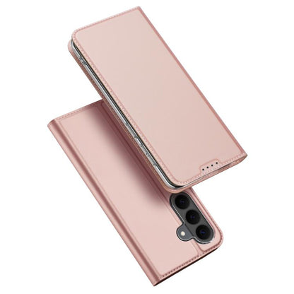 DUX DUCIS Skin Pro Series Flip Leather Phone Case, For Galaxy S26 FE 5G, For Samsung Galaxy S26+ 5G, For Samsung Galaxy S26 Ultra 5G, For Samsung Galaxy S26 5G, For Samsung Galaxy S25 FE 5G, For Samsung Galaxy S25 5G, For Samsung Galaxy S25 Ultra 5G