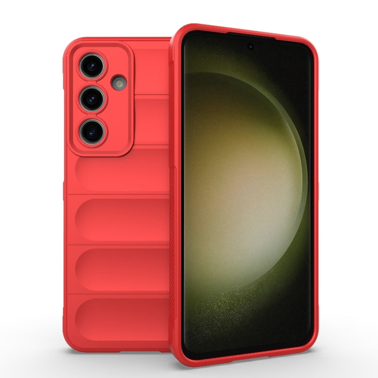 Magic Shield TPU + Flannel Phone Case, For Samsung Galaxy S25 Ultra 5G, For Samsung Galaxy S24 FE 5G