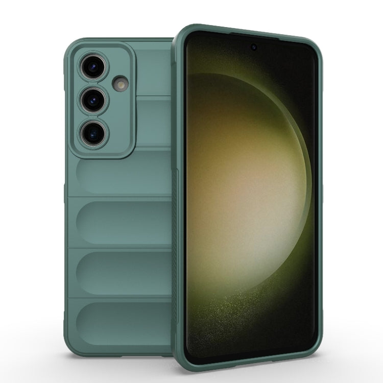Magic Shield TPU + Flannel Phone Case, For Samsung Galaxy S25 Ultra 5G, For Samsung Galaxy S24 FE 5G