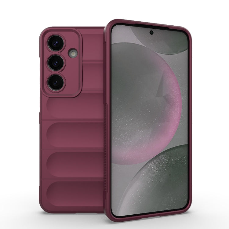 Magic Shield TPU + Flannel Phone Case, For Samsung Galaxy S25 5G, For Samsung Galaxy S25+ 5G