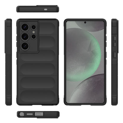 Magic Shield TPU + Flannel Phone Case, For Samsung Galaxy S25 Ultra 5G, For Samsung Galaxy S24 FE 5G