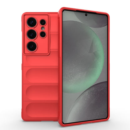 Magic Shield TPU + Flannel Phone Case, For Samsung Galaxy S25 Ultra 5G, For Samsung Galaxy S24 FE 5G