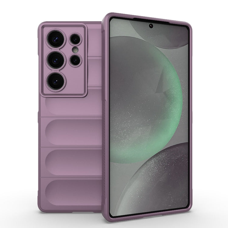 Magic Shield TPU + Flannel Phone Case, For Samsung Galaxy S25 Ultra 5G, For Samsung Galaxy S24 FE 5G