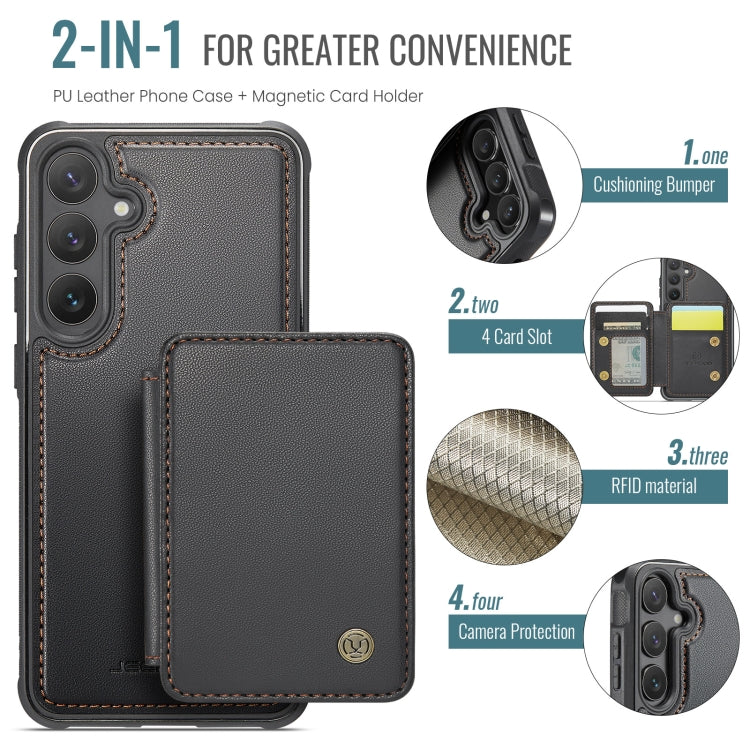 JEEHOOD J05 Business Magnetic Style RFID Leather Phone Case, For Samsung Galaxy S23 FE 5G, For Samsung Galaxy S23 Ultra 5G, For Samsung Galaxy S20 FE, For Samsung Galaxy S22 Ultra 5G