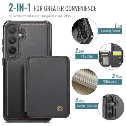 JEEHOOD J05 Business Magnetic Style RFID Leather Phone Case, For Samsung Galaxy S23 FE 5G, For Samsung Galaxy S23 Ultra 5G, For Samsung Galaxy S20 FE, For Samsung Galaxy S22 Ultra 5G