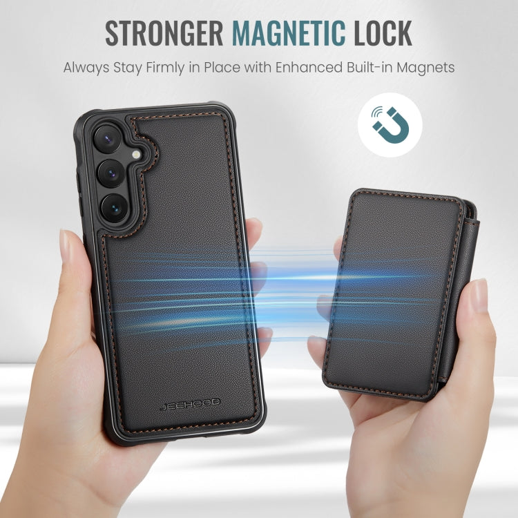 JEEHOOD J05 Business Magnetic Style RFID Leather Phone Case, For Samsung Galaxy S23 FE 5G, For Samsung Galaxy S23 Ultra 5G, For Samsung Galaxy S20 FE, For Samsung Galaxy S22 Ultra 5G