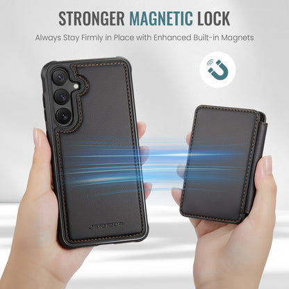 JEEHOOD J05 Business Magnetic Style RFID Leather Phone Case, For Samsung Galaxy S23 FE 5G, For Samsung Galaxy S23 Ultra 5G, For Samsung Galaxy S20 FE, For Samsung Galaxy S22 Ultra 5G
