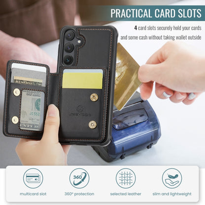 JEEHOOD J05 Business Magnetic Style RFID Leather Phone Case, For Samsung Galaxy S23 FE 5G, For Samsung Galaxy S23 Ultra 5G, For Samsung Galaxy S20 FE, For Samsung Galaxy S22 Ultra 5G