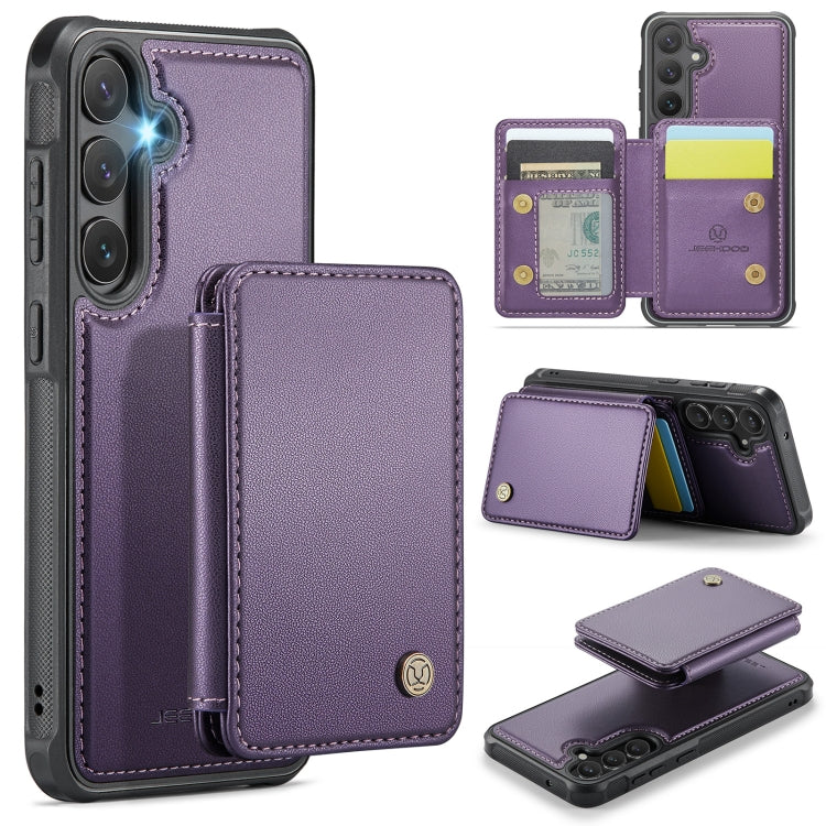 JEEHOOD J05 Business Magnetic Style RFID Leather Phone Case, For Samsung Galaxy S23 FE 5G, For Samsung Galaxy S23 Ultra 5G, For Samsung Galaxy S20 FE, For Samsung Galaxy S22 Ultra 5G