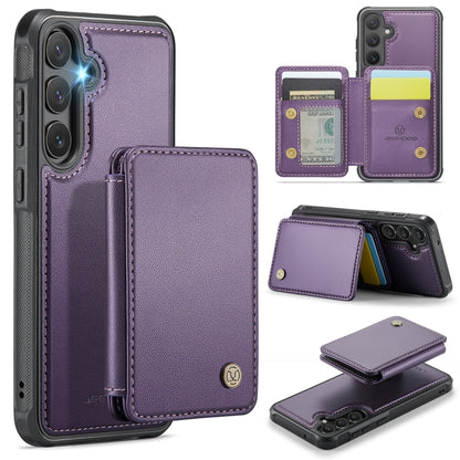 JEEHOOD J05 Business Magnetic Style RFID Leather Phone Case, For Samsung Galaxy S23 FE 5G, For Samsung Galaxy S23 Ultra 5G, For Samsung Galaxy S20 FE, For Samsung Galaxy S22 Ultra 5G