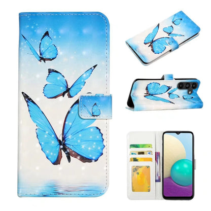 Oil Embossed 3D Drawing Leather Phone Case, For Samsung Galaxy S25+ 5G, For Samsung Galaxy S25 Ultra 5G