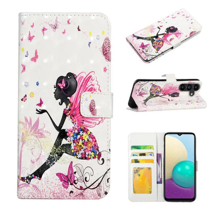 Oil Embossed 3D Drawing Leather Phone Case, For Samsung Galaxy S25+ 5G, For Samsung Galaxy S25 Ultra 5G