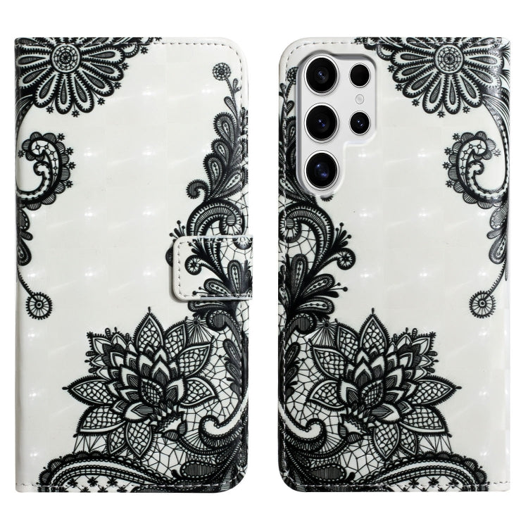 Oil Embossed 3D Drawing Leather Phone Case, For Samsung Galaxy S25+ 5G, For Samsung Galaxy S25 Ultra 5G
