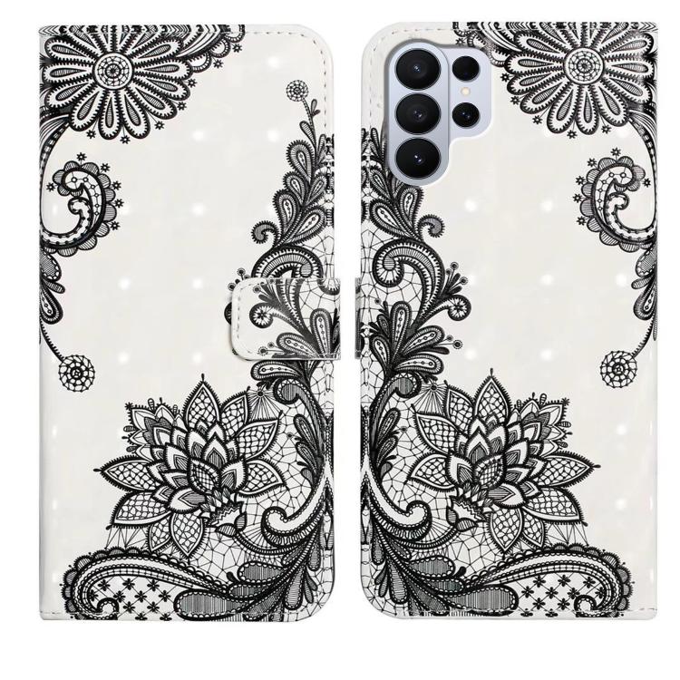 Oil Embossed 3D Drawing Leather Phone Case, For Samsung Galaxy S26 Edge 5G, For Samsung Galaxy S26 Ultra 5G