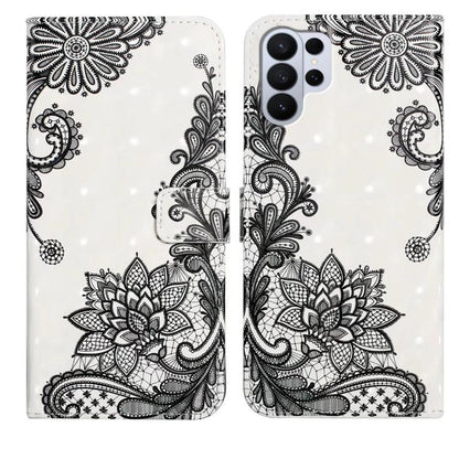 Oil Embossed 3D Drawing Leather Phone Case, For Samsung Galaxy S26 Edge 5G, For Samsung Galaxy S26 Ultra 5G