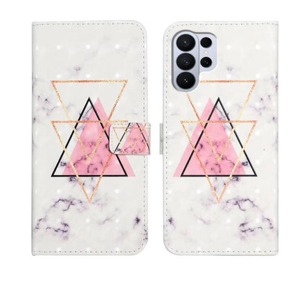 Oil Embossed 3D Drawing Leather Phone Case, For Samsung Galaxy S26 Edge 5G, For Samsung Galaxy S26 Ultra 5G