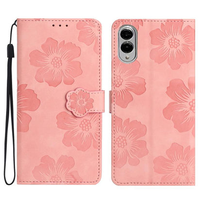 Flower Embossing Pattern Leather Phone Case, For Samsung Galaxy S26 Edge 5G, For Samsung Galaxy S26 Ultra 5G, For Samsung Galaxy S26 5G, For Samsung Galaxy S25 Edge 5G