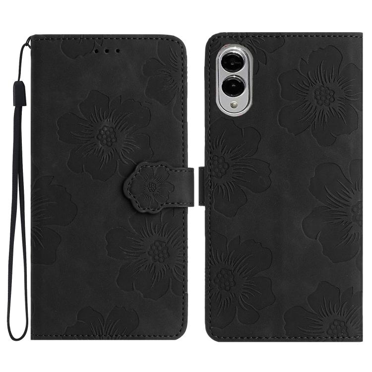 Flower Embossing Pattern Leather Phone Case, For Samsung Galaxy S26 Edge 5G, For Samsung Galaxy S26 Ultra 5G, For Samsung Galaxy S26 5G, For Samsung Galaxy S25 Edge 5G