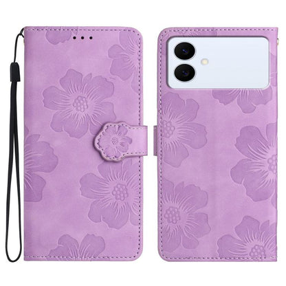 Flower Embossing Pattern Leather Phone Case, For Samsung Galaxy S26 Edge 5G, For Samsung Galaxy S26 Ultra 5G, For Samsung Galaxy S26 5G, For Samsung Galaxy S25 Edge 5G