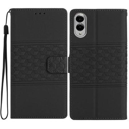 Diamond Embossed Skin Feel Leather Phone Case, For Samsung Galaxy S26 Edge 5G, For Samsung Galaxy S26 Ultra 5G, For Samsung Galaxy S26 5G, For Samsung Galaxy S25 Edge 5G