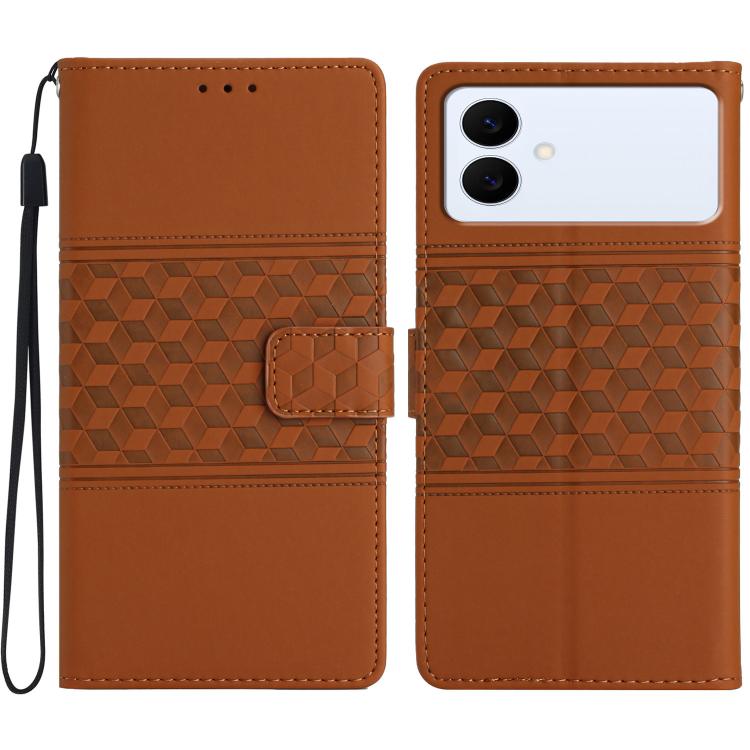 Diamond Embossed Skin Feel Leather Phone Case, For Samsung Galaxy S26 Edge 5G, For Samsung Galaxy S26 Ultra 5G, For Samsung Galaxy S26 5G, For Samsung Galaxy S25 Edge 5G
