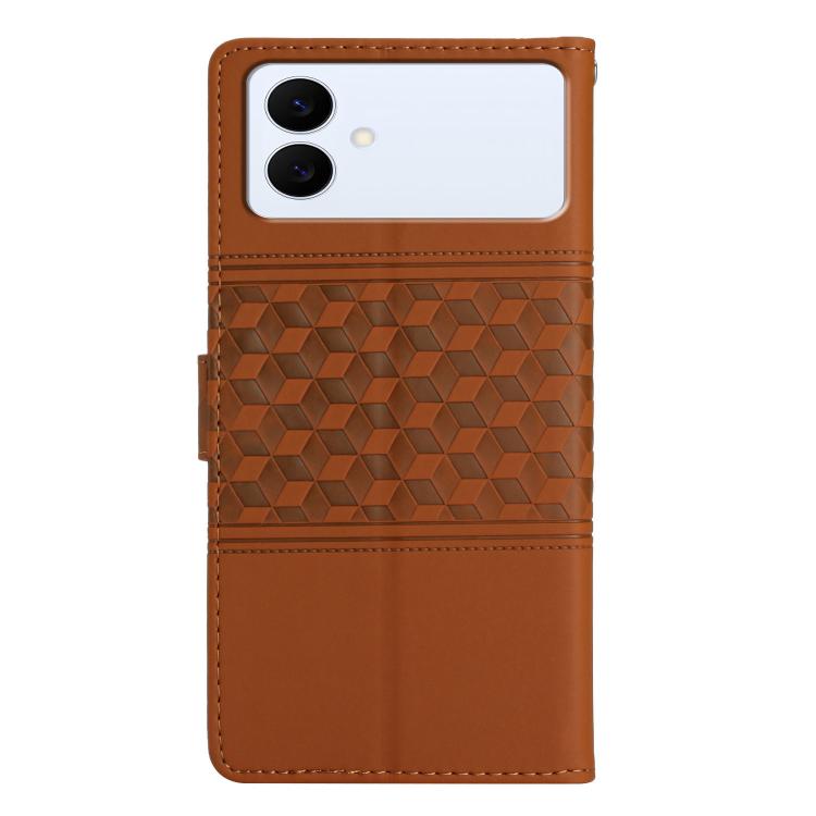 Diamond Embossed Skin Feel Leather Phone Case, For Samsung Galaxy S26 Edge 5G, For Samsung Galaxy S26 Ultra 5G, For Samsung Galaxy S26 5G, For Samsung Galaxy S25 Edge 5G