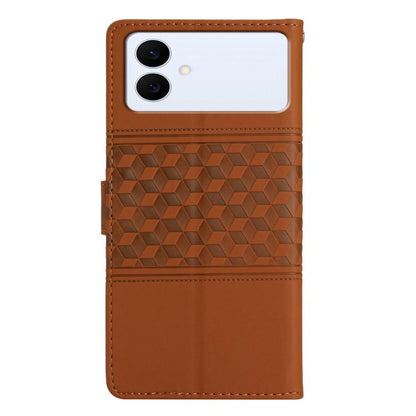 Diamond Embossed Skin Feel Leather Phone Case, For Samsung Galaxy S26 Edge 5G, For Samsung Galaxy S26 Ultra 5G, For Samsung Galaxy S26 5G, For Samsung Galaxy S25 Edge 5G