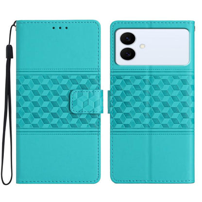 Diamond Embossed Skin Feel Leather Phone Case, For Samsung Galaxy S26 Edge 5G, For Samsung Galaxy S26 Ultra 5G, For Samsung Galaxy S26 5G, For Samsung Galaxy S25 Edge 5G