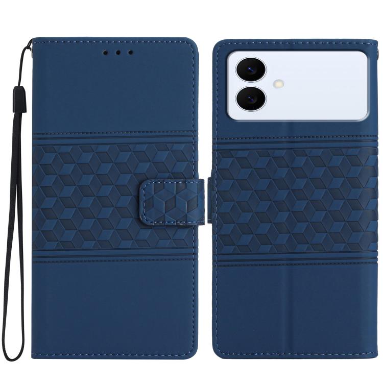 Diamond Embossed Skin Feel Leather Phone Case, For Samsung Galaxy S26 Edge 5G, For Samsung Galaxy S26 Ultra 5G, For Samsung Galaxy S26 5G, For Samsung Galaxy S25 Edge 5G