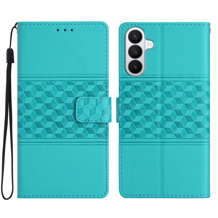 Diamond Embossed Skin Feel Leather Phone Case, For Samsung Galaxy S26 Edge 5G, For Samsung Galaxy S26 Ultra 5G, For Samsung Galaxy S26 5G, For Samsung Galaxy S25 Edge 5G