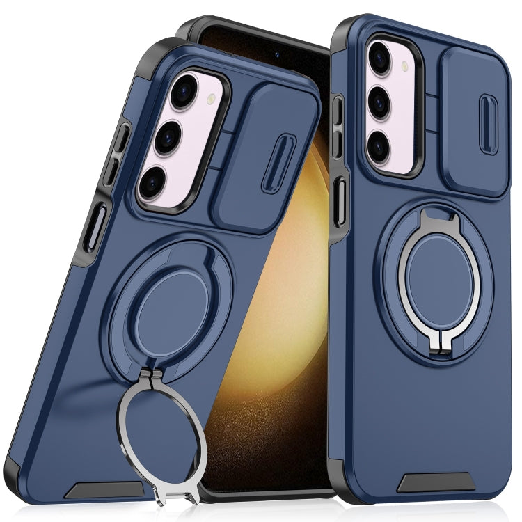 Sliding Camshield Ring Holder Phone Case, For Samsung Galaxy S23 FE 5G, For Samsung Galaxy S23 Ultra 5G, For Samsung Galaxy S23+ 5G, For Samsung Galaxy S23 5G