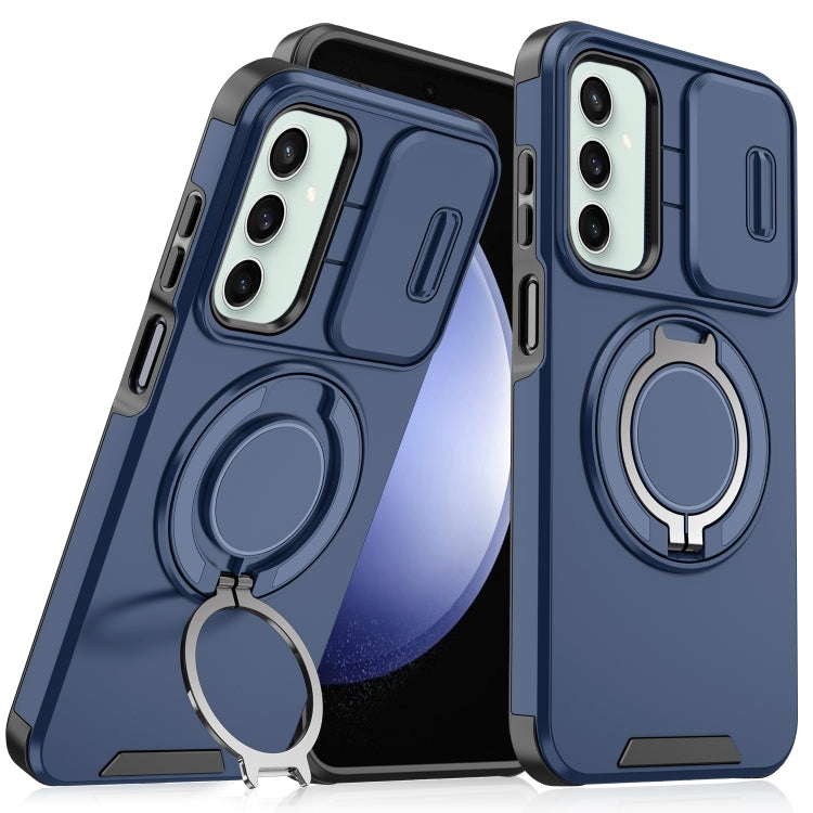 Sliding Camshield Ring Holder Phone Case, For Samsung Galaxy S23 FE 5G, For Samsung Galaxy S23 Ultra 5G, For Samsung Galaxy S23+ 5G, For Samsung Galaxy S23 5G