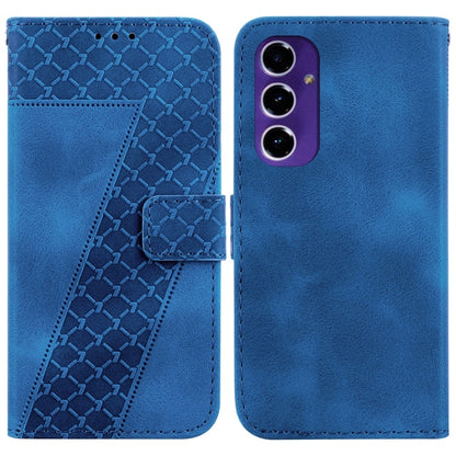 Seven-shaped Embossed Leather Phone Case, For Samsung Galaxy S24 FE 5G